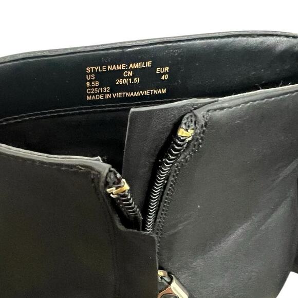 New! Kate Spade Amelie Side Zip Leather Bootie - Size 9.5B (MSRP $269) - Picture 10 of 10